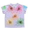 Queen Of Sparkles Lavender Spider Web Tee
