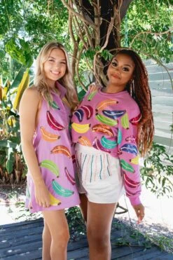 Queen Of Sparkles Sequin Banana Dress -Queen of Sparkles IMG 8719