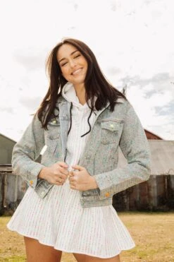 Queen Of Sparkles QOS Logo Rhinestone Short 5 Queen Of Sparkles QOS Logo Rhinestone Short -Queen of Sparkles IMG 9435