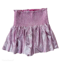 Pink/Silver Pebble Swing Shorts