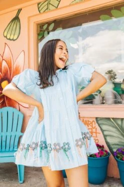 Queen Of Sparkles Bead Fringe Flower Cotton Dress 6 Queen Of Sparkles Bead Fringe Flower Cotton Dress -Queen of Sparkles QOS APRIL 271 43f42f4a 9639 4d5f 960d eb51ac5d7629