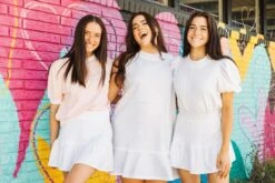 Queen Of Sparkles White Jewel & Pearl Top -Queen of Sparkles QOS APRIL 307