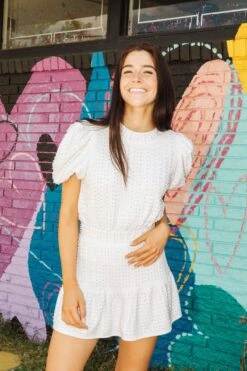 Queen Of Sparkles White Jewel & Pearl Top -Queen of Sparkles QOS APRIL 331 e1d50394 8dd1 43e9 9589 251087db01f1