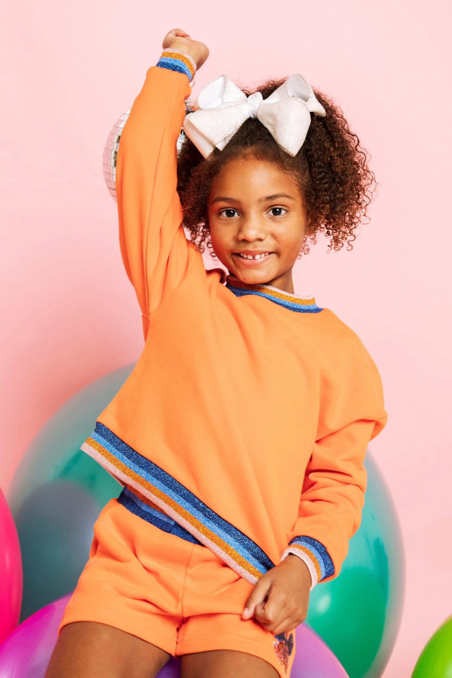 Queen Of Sparkles Kids Butterfly Back Sweatshirt 2 Queen Of Sparkles Kids Butterfly Back Sweatshirt - Image 2