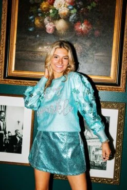 Queen Of Sparkles Let It Sparkle Sweater -Queen of Sparkles SOELSTUDIO QOSOCT 282