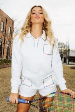 Queen Of Sparkles Rainbow Trim Pocket Shorts -Queen of Sparkles image 470e1911 5b32 4415 971a c3aab681c5e4