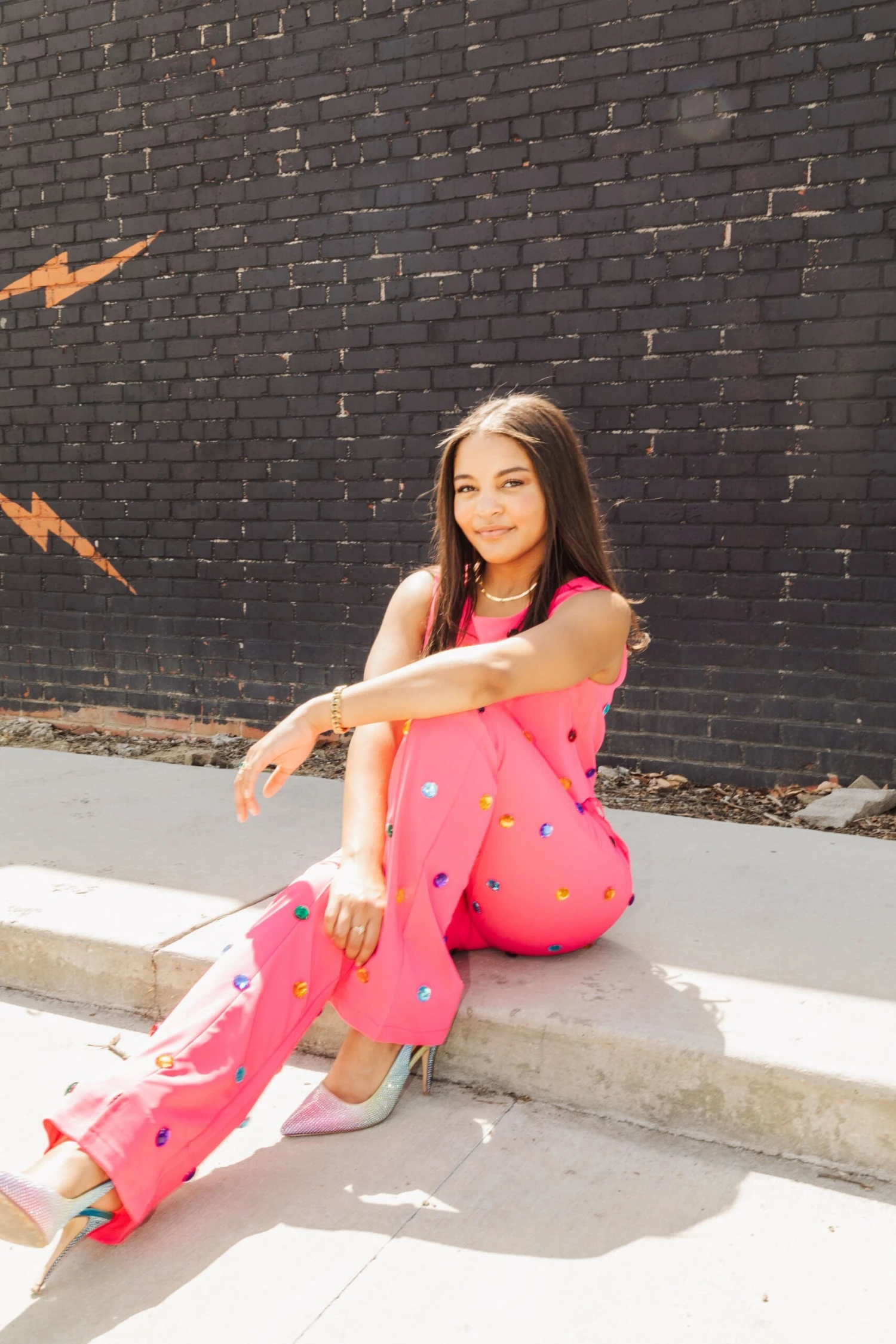 Queen Of Sparkles Candy Rhinestone Top 2 Queen Of Sparkles Candy Rhinestone Top - Image 2