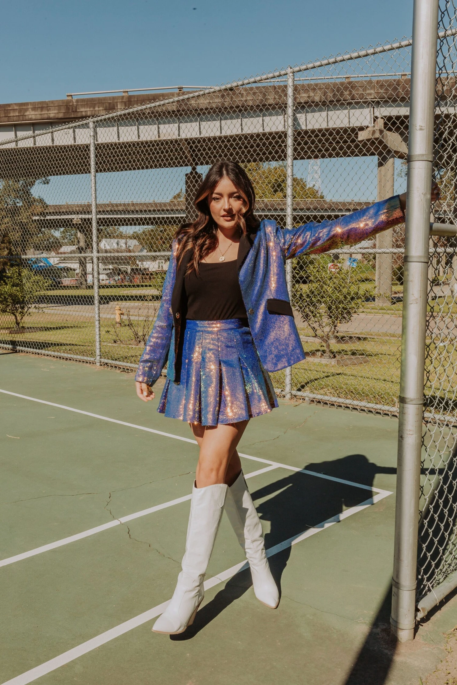 Queen Of Sparkles Copper Sequin Skort 1 Queen Of Sparkles Copper Sequin Skort