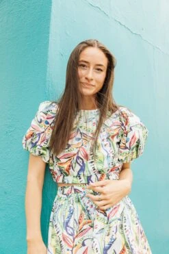 Queen Of Sparkles Tropical Tiered Jeweled Mini Skort -Queen of Sparkles image d9b620e2 0ccf 43ad a2dd af0bc3052b15