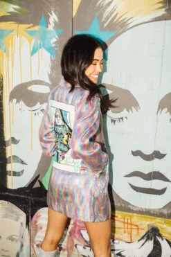 Queen Of Sparkles Blazer Dress Fit For A Queen