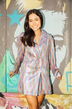 Queen Of Sparkles Blazer Dress Fit For A Queen -Queen of Sparkles soelstudio QOS 361