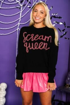 Queen Of Sparkles Scream Queen Sweater 6 Queen Of Sparkles Scream Queen Sweater -Queen of Sparkles soelstudio QOSAug 500 572aba06 943e 4283 8cd9 1c126472b3d0