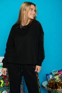 Queen Of Sparkles Black Card Up Your Sleeve Sweatshirt 7 Queen Of Sparkles Black Card Up Your Sleeve Sweatshirt -Queen of Sparkles soelstudio QOSAug 85