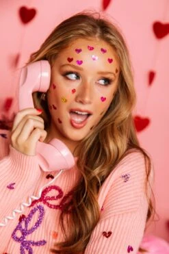 Queen Of Sparkles Queen Of Hearts Sweater -Queen of Sparkles soelstudio QOSDEC 133