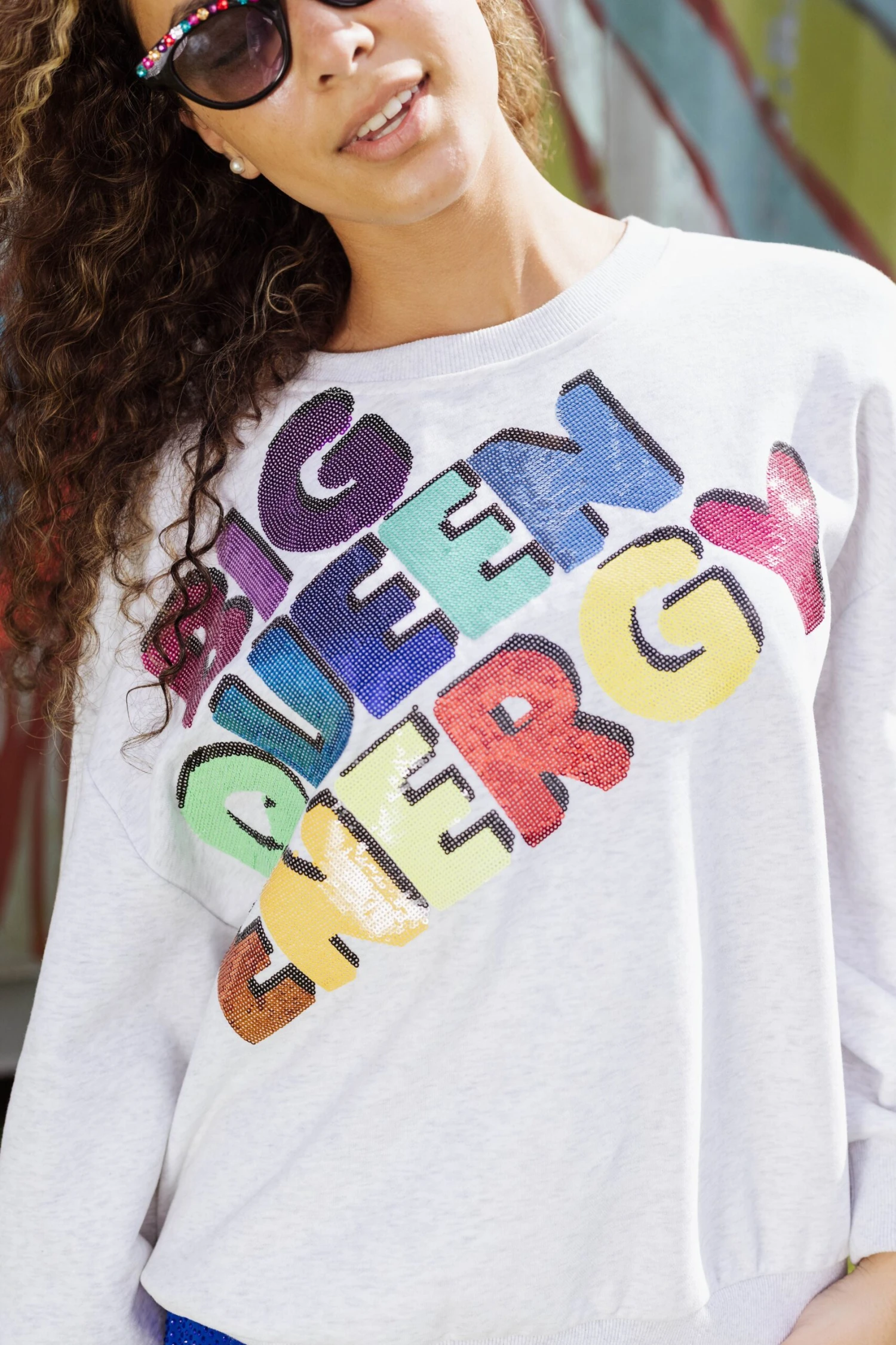 Queen Of Sparkles Big Queen Energy Sweatshirt 1 Queen Of Sparkles Big Queen Energy Sweatshirt