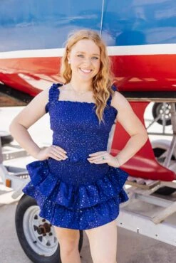 Royal Smocked Star Tank -Queen of Sparkles soelstudio QOSMAY2023 741 ef10b631 ac96 4611 b728 4e8076302ed1