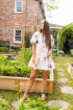 Queen Of Sparkles Beige Beetle Dress -Queen of Sparkles soelstudio QOSMarch2023 190