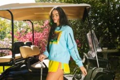 Queen Of Sparkles Happy Golf Frame Sweatshirt -Queen of Sparkles soelstudio QOSMarch2023 329