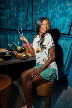 Pale Green Sushi Tee