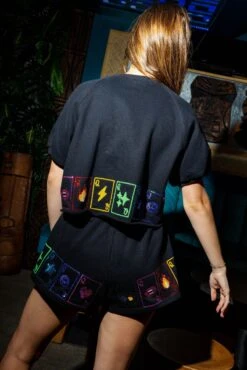 QOS Card Short Sleeve Sweatshirt -Queen of Sparkles soelstudio QOS JUNE 525 1f456168 7a92 4f8f 9fe2 d460d64dbb3c